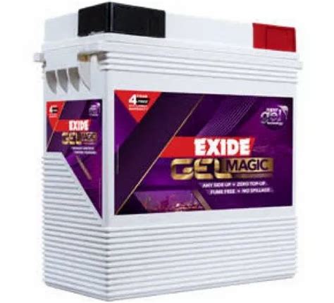 Exide Inverter Batteries, Capacity: 17-200 Ah at Rs 21000 in Bhuj | ID ...