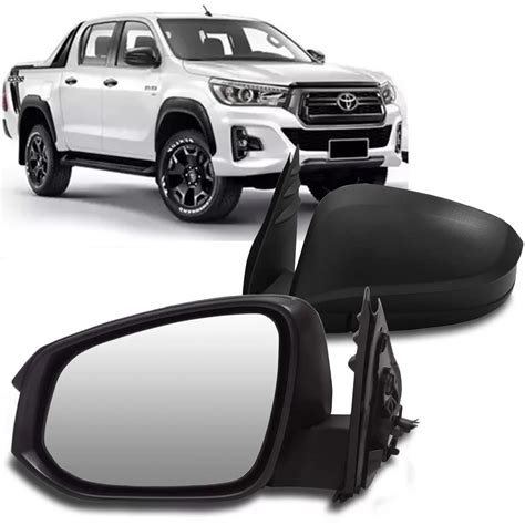 Par Retrovisor Hilux 2016 2017 2018 2019 2020 2021 Elétrico Pisca