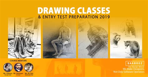 Sketching Courses In Lahore For Nca Drawing Test Baabroz Art School