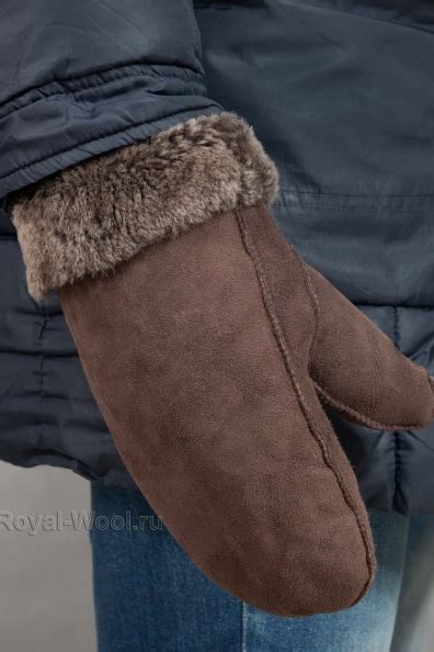 Варежки меховые женские | Купить в Москве, СПб в интернет-магазине