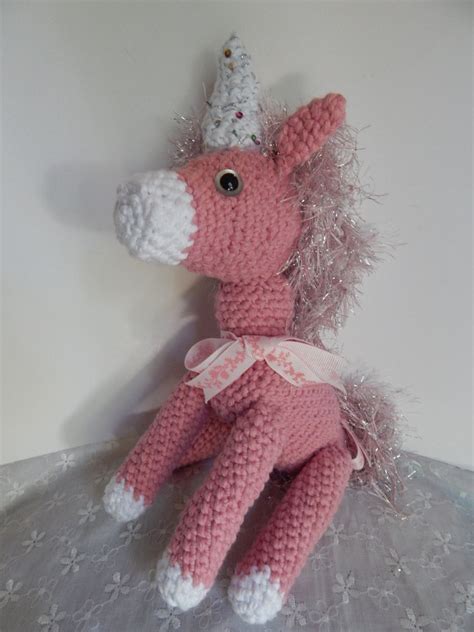 Gehäkelte Einhorn PDF Muster Einhorn Amigurumi Muster Etsy de