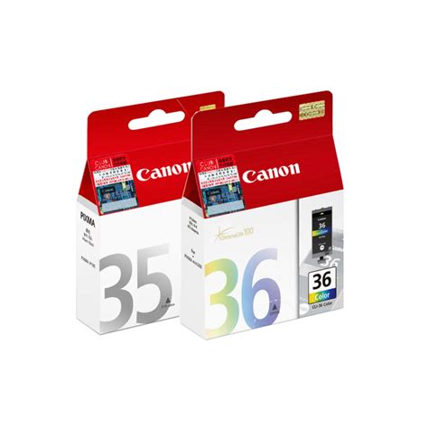 Canon PGI 35 Black CLI 36 Colour Cartridge For IP100 IP110 TR150