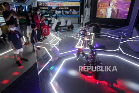 Jadi Wahana Edukasi Pameran Teknologi Robotik Digelar Di Robopark