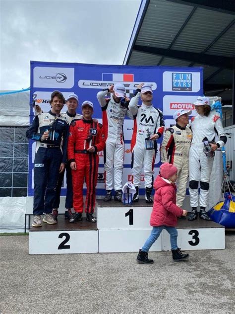 Podiums à DIJON et P2 LIGIER JS CUP Zosh Compétition