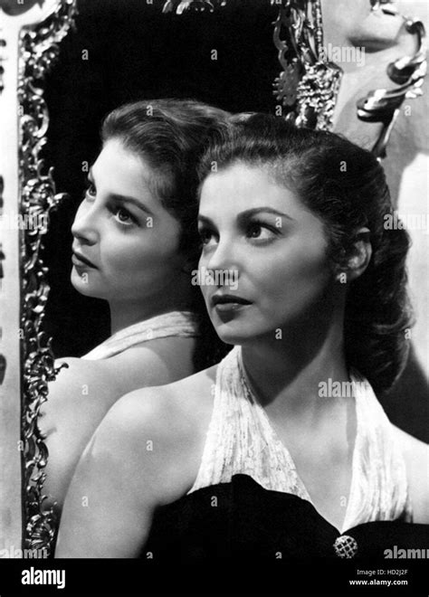 Pier Angeli Ca Late 1950s Stock Photo Alamy