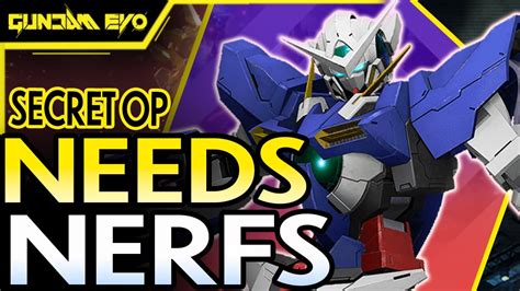 GUNDAM EXIA NEEDS NERFS EXIA GAMEPLAY RANK 17 PLAYER Gundam