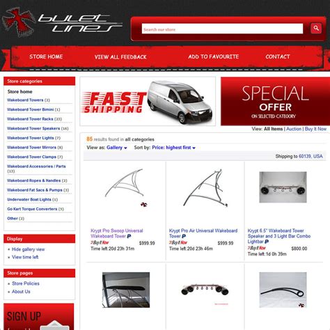 eBay Professional Design Listing Template Store Layout Theme Dynamic category | eBay