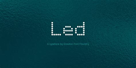 Led™ Download Font - HighFonts.com