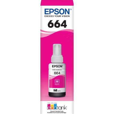 Epson T664320 Al Botella De Tinta Magenta 70 Ml L200 PCMART