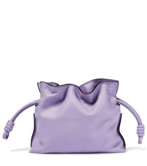 Loewe Flamenco Mini leather clutch Loewe