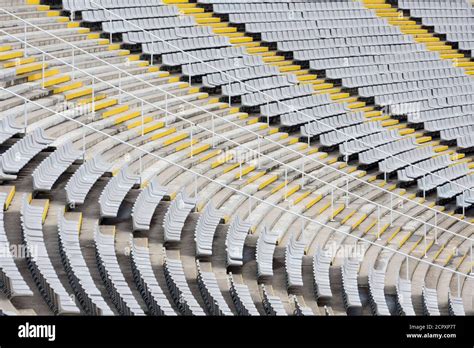 Barcelona Olympiastadion Estadi Olimpic leere Stände keine