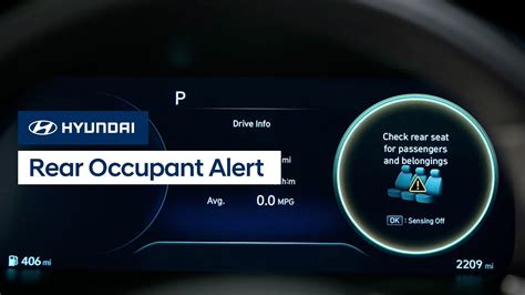 Rear Occupant Alert Hyundai Youtube