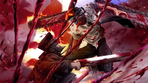 Chainsaw Manamv Denji Vs Katana Man Final Fight The Last Fight Of