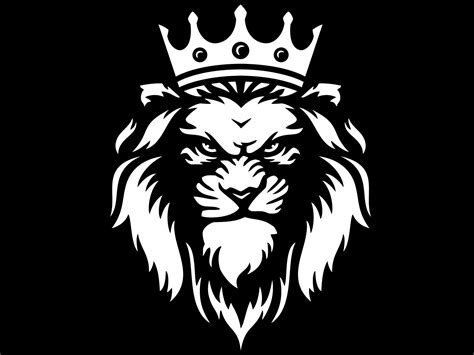 Lion With Crown Svg Lion Svg Lion Head Svg Lion Crown Svg Etsy | Porn ...