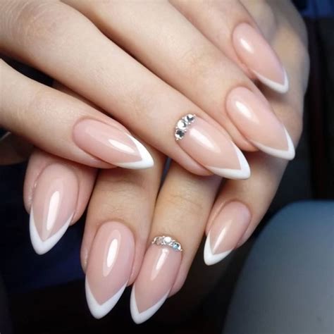 Маникюр 2020 Френч Миндаль — Richnail.ru