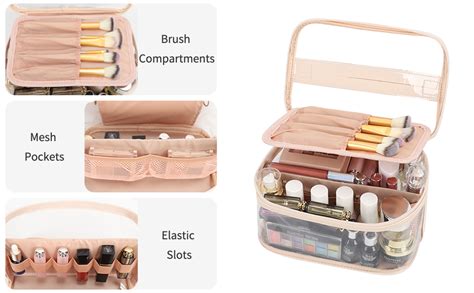 Amazon Ocheal Makeup Bag Clear Makeup Organizer Bag Portable