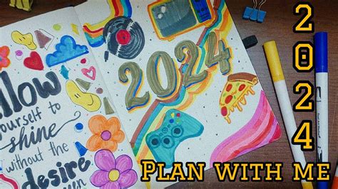 2024 Bullet Journal Setup Plan With Me YouTube