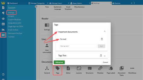 create  tag   web manuals