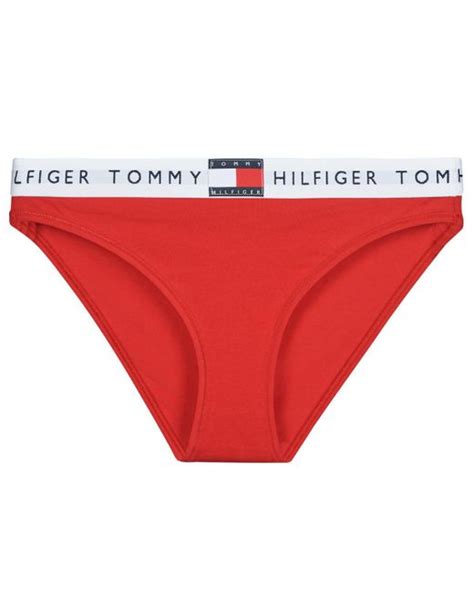 Tommy Hilfiger Tanga Briefs Classic Bikini In Red Lyst UK