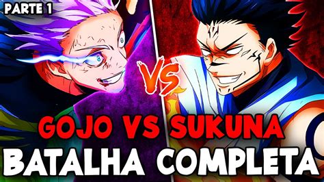 Sukuna S Apanha No Primeiro Round Satoru Gojo Vs Sukuna Batalha