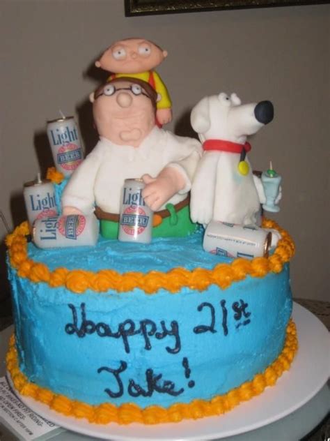 Family Guy Birthday Cake Birthday Cakes For Men, Man Birthday, Bday ...