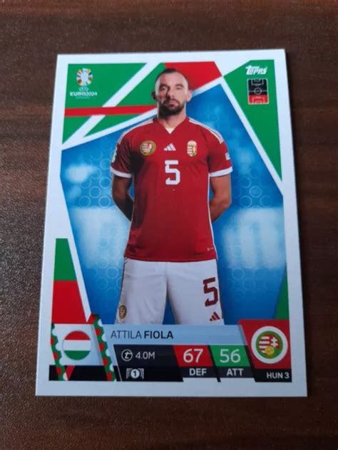 TOPPS EURO 2024 Sammelkarte Attila Fiola EUR 1 99 PicClick DE