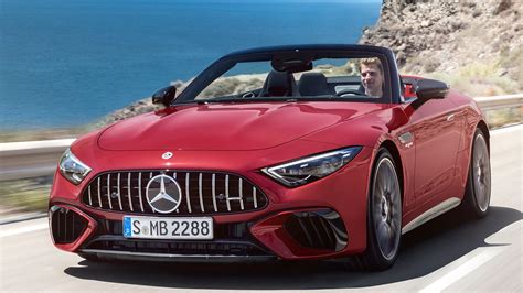 Mercedes Amg Sl Convertible Unveiled Globally With A Litre V