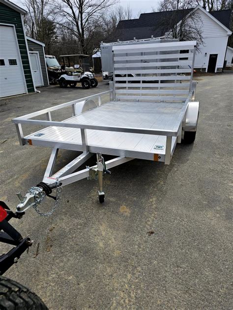 2024 High Country Trailers 7x12 Aluminum Utility Trailer With Rear Gate