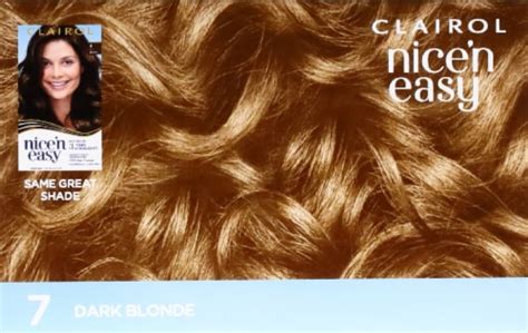 Clairol Nice N Easy Permanent Hair Color Dark Blonde Ct Frys Food Stores