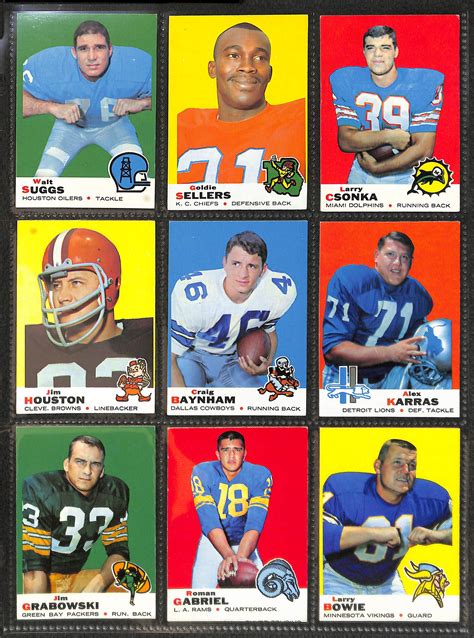 Lot Detail Topps Football Complete Set Of Cards