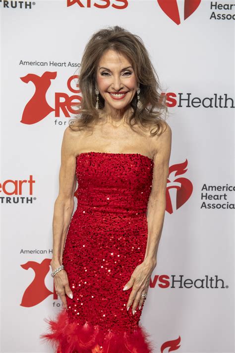 Soap star Susan Lucci, 77, looks ageless in a skintight strapless red