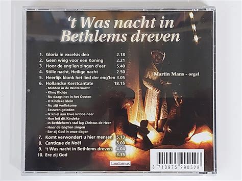 T Was Nacht In Bethlems Dreven Urker Mannen Ensemble Cd Album