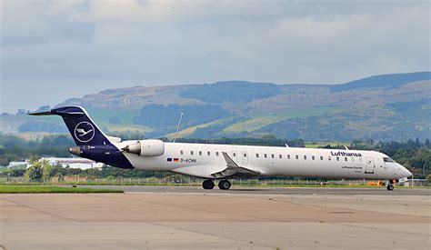 D ACNN CRJ900 Lufthansa Glasgow Airport Douglas Buick Flickr