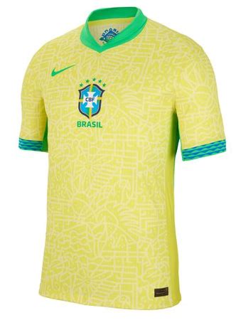 Camisa Masculina Brasil Uniforme Titular Jogador