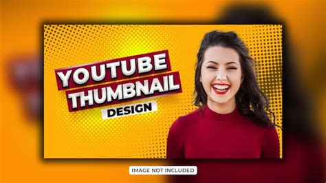 Design Criativo De Miniaturas Do Youtube E Design De Banner Da Web