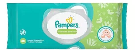 Lenço Umedecido Pampers C 48 Aloe Vera MercadoLivre