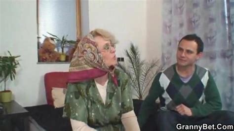 GRANNYBET She Enjoys Fresh Cock Into Her Old Snatch Porn Videos