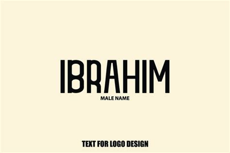 Ibrahim Logo Design