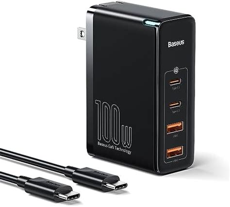 Amazon 𝐒𝐥𝐢𝐦𝐐 GAN USB C Charger 100W 96W 87W 85W 67W AC Adapter