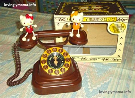 Vintage Hello Kitty Telephone Toy World Of Fun Prize