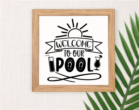 Pool Quotes Svg Bundle 6 Designs Pool Sayings Svg Pool Shirt Svg By