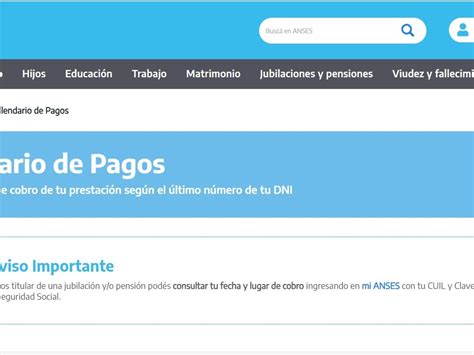 Anses Estas Son Las Fechas De Cobro Para Junio