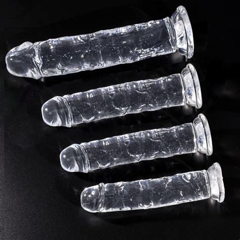Jelly Dong Dildo Suction Cup 4 Sizes Waterproof Realistic Cock Veined Dildos EBay