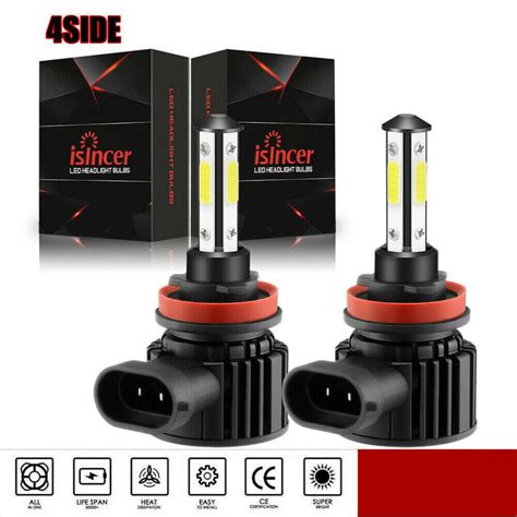 Buy Pcs H H H H V Lm Led Car Lights Bulbs High