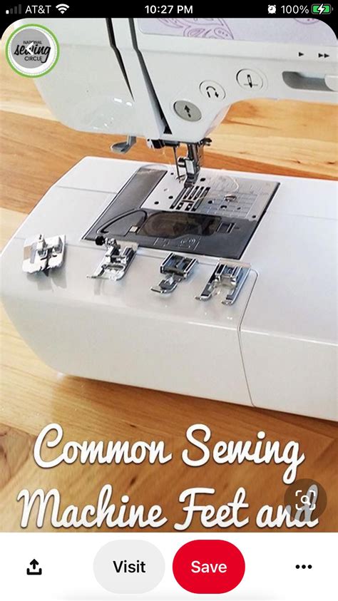 Common Sewing Machine Feet And When To Use Them Artofit