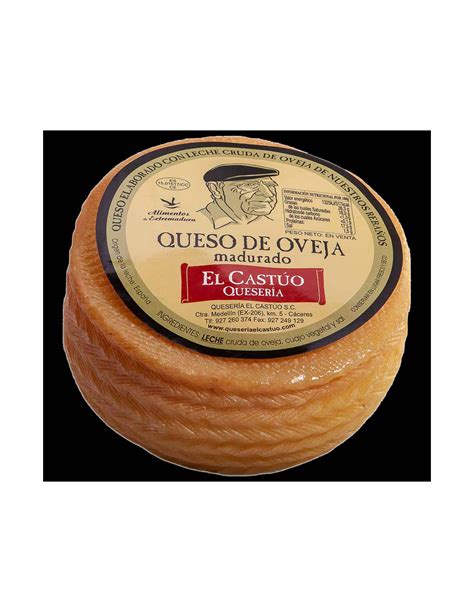 Queso Curado De Oveja Artesano