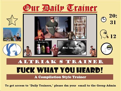 Altriak S Trainer 7 Fuck What You Heard ThisVid