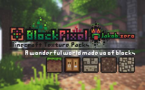 BlockPixel Bedrock Edition Minecraft Texture Pack