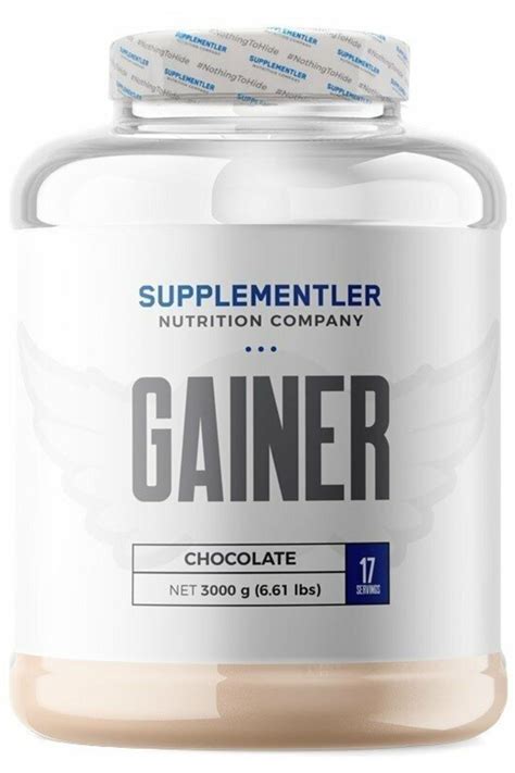Supplementler Gainer 3000 Gr - Çikolata Fiyatı, Yorumları - Trendyol