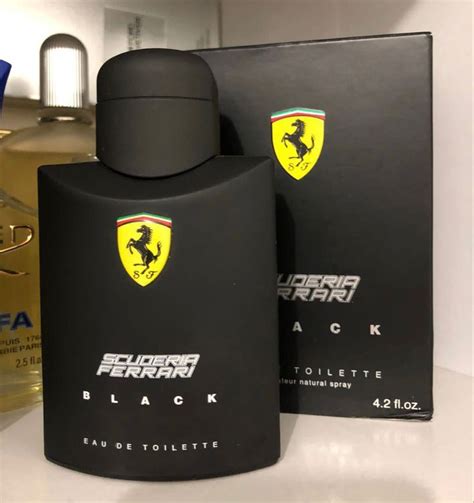 Ferrari Scuderia Black Eau De Toilette Spray For Men Ounce In